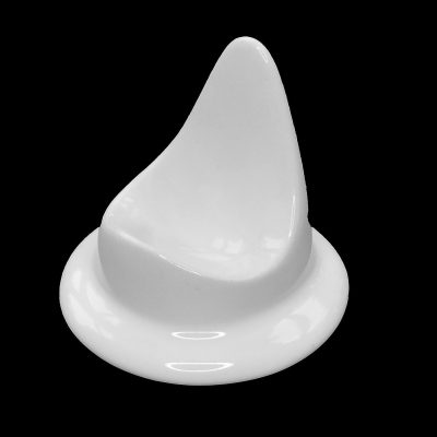 White Porcelain / Ceramic Pocket Reloj Table/Desktop Stand