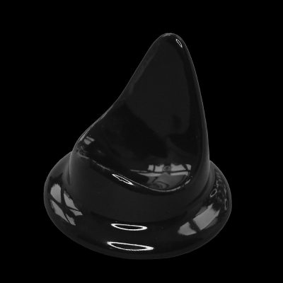 Black Porcelain / Ceramic Pocket Reloj Table/Desktop Stand