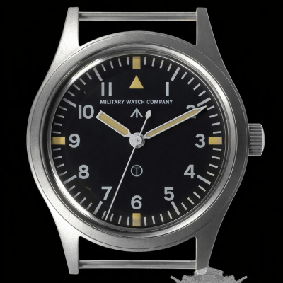 W10 1960s Pattern Handwound Militar Reloj with plexiglás and – NATO strap